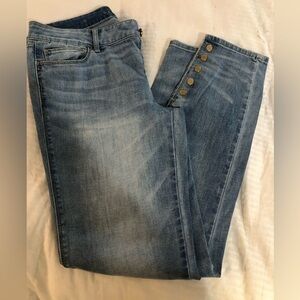 White House Black Market Skimmer Jeans Size 6
